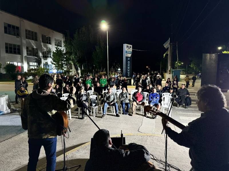 Se realizó la Vigilia por la Soberanía