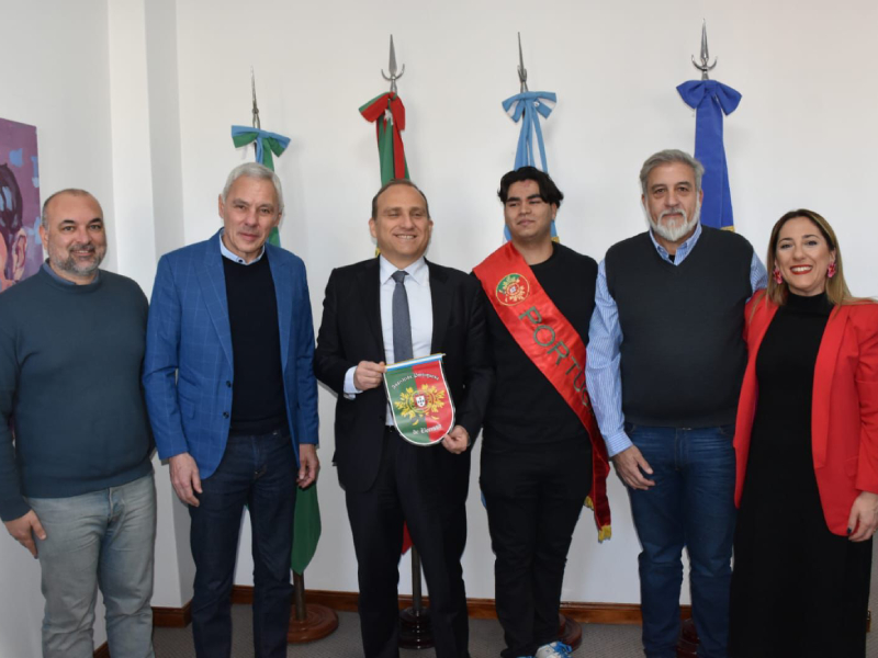 El embajador de Portugal en Argentina visitó Berisso