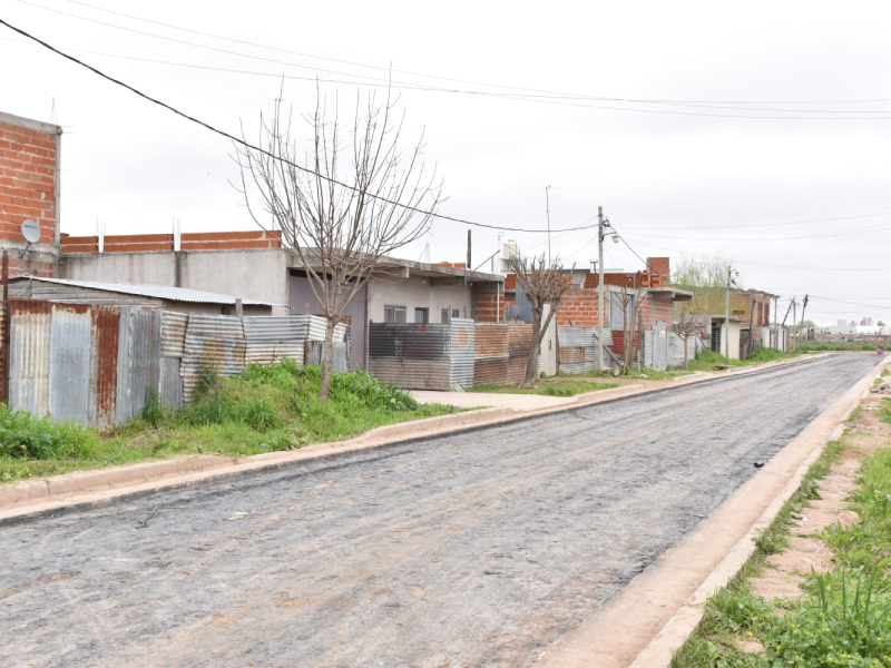 Esta semana comienzan las tareas de pavimentación en Villa Nueva