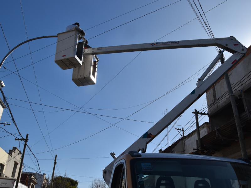 Recambio De Luminarias Por Las De Tipo LED En Zona Centro