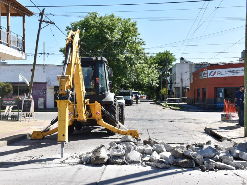 Comenzaron las obras de bacheo en distintos puntos de la ciudad