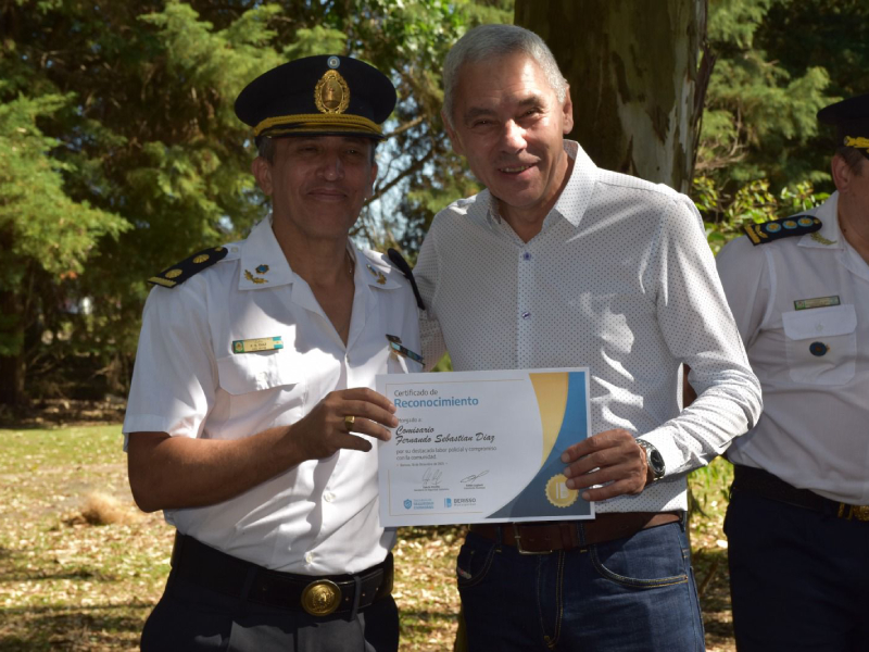 Acto central por un nuevo Aniversario de la Policía de la Provincia de Buenos Aires