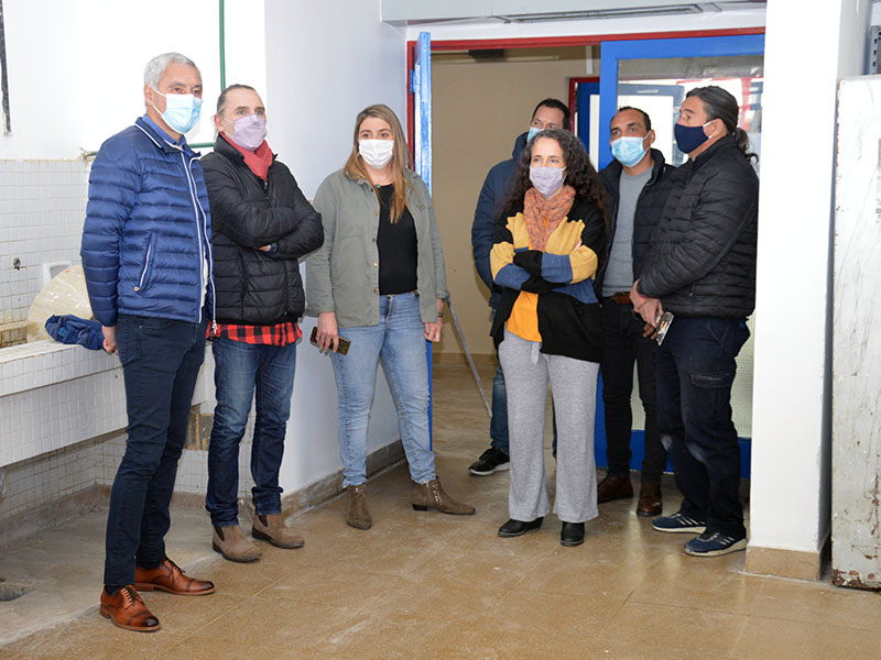 Avanzan las obras de reparación y puesta en valor en las Escuelas de Arte y Estética