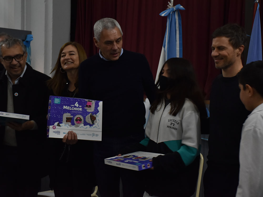 Junto a Estela Díaz y Augusto Costa, Cagliardi presentó el Programa Interministerial Ciencia sin Estereotipos