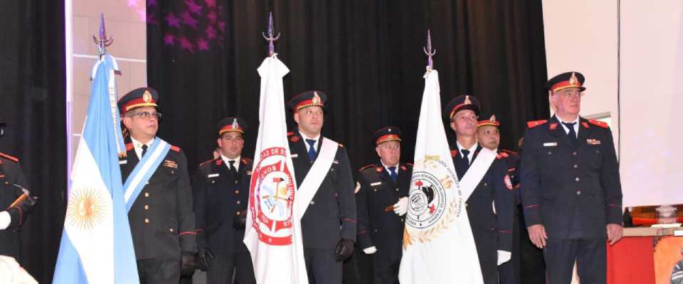 Acto en conmemoración del Día Nacional del Bombero Voluntario