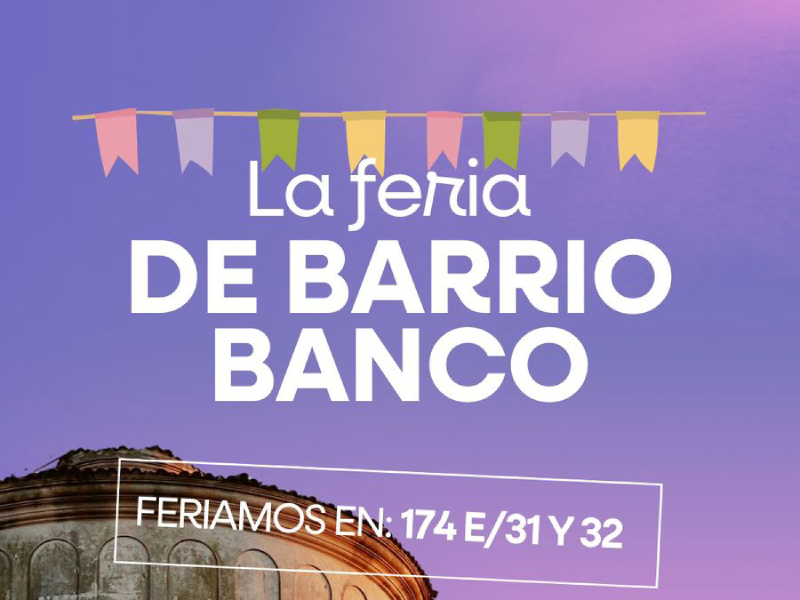 Feria del Barrio Banco Provincia en Berisso