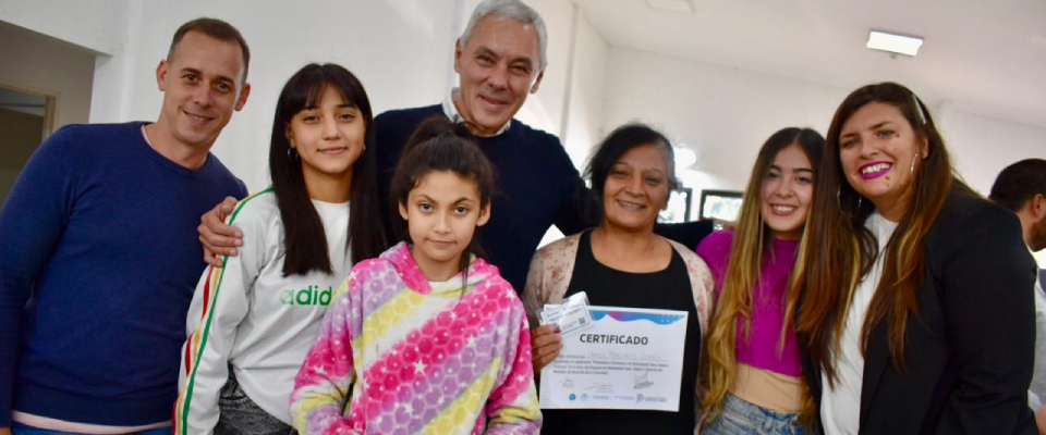 Entrega de certificados del Curso de Alimentación Sana, Segura y Soberana