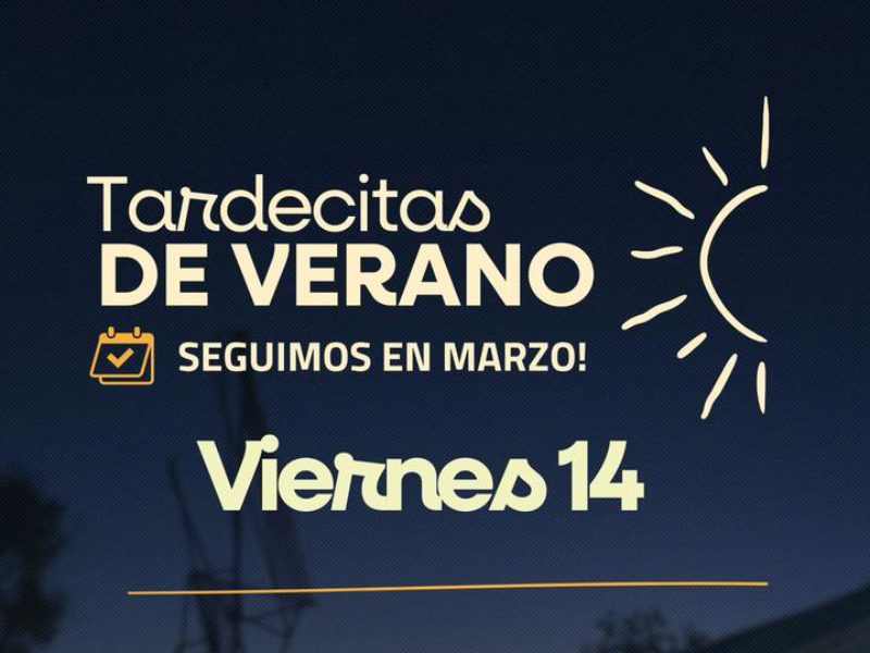 Nueva edición de "Tardecitas de Verano"