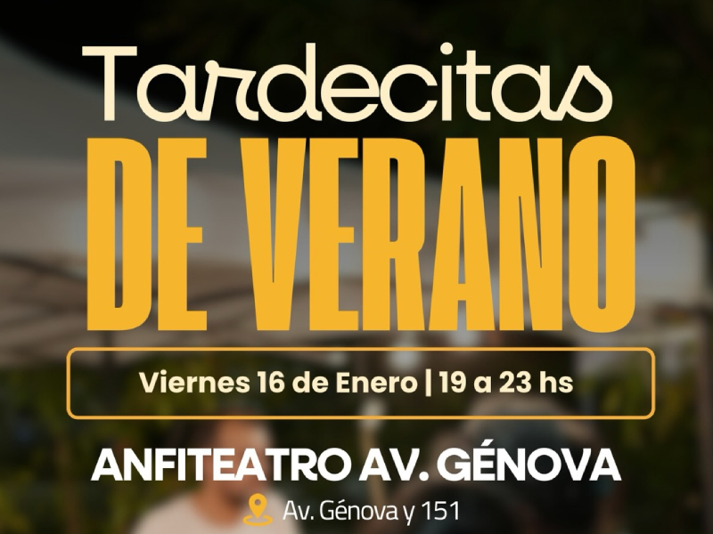 Nueva jornada de la propuesta "Tardecitas de Verano"