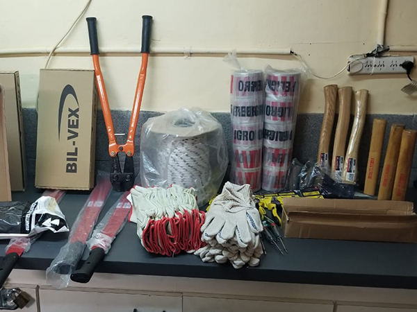 Reequipamiento del área de Defensa Civil