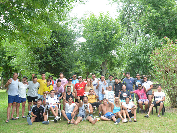 Campamento de la Asociación Civil "Tomar Conciencia"