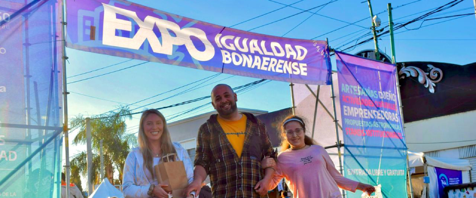 Con gran marco de público se realizó la 1° edición 2025 de la Expo Igualdad Bonaerense