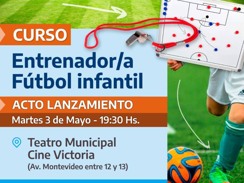 Curso de entrenador de fútbol online