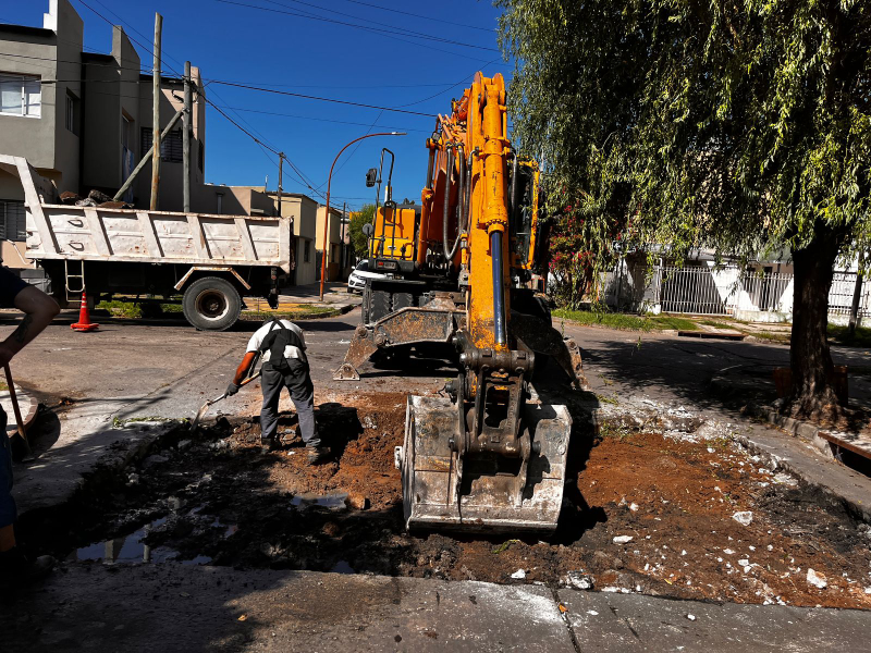 Corte por obras en calles 18 entre 170 y 171