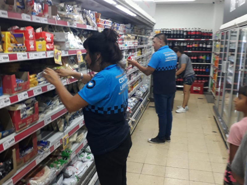 Controles higiénicos-sanitarios en supermercados