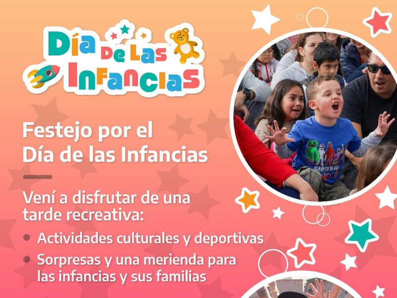 Festejo por el Día de las Niñeces en la Plaza "17 de Octubre"