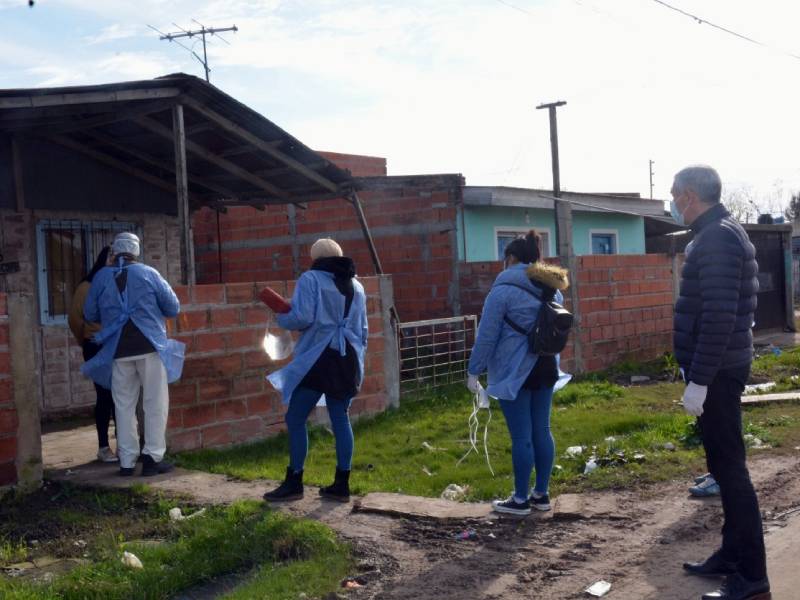 Se desarrolló el operativo "Detectar" en tres barrios de la ciudad buscando personas con síntomas compatibles con COVID-19