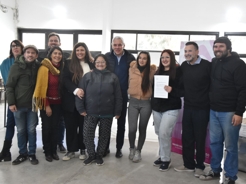 Entrega de maquinarias a Unidades Productivas de panificados