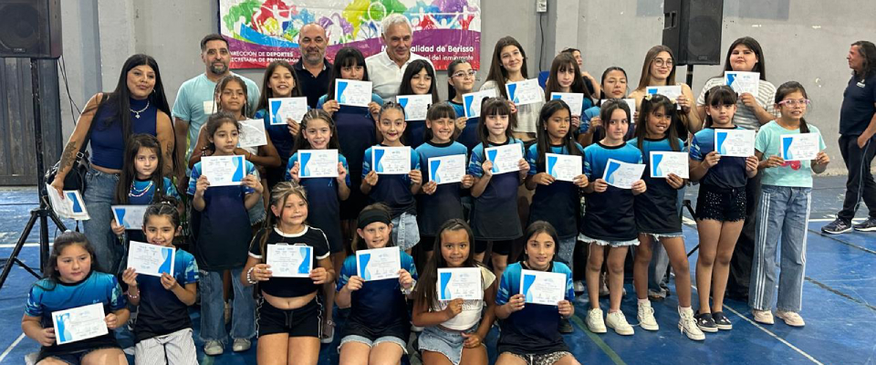 Se realizó la tradicional Fiesta del Deporte en el Gimnasio Municipal