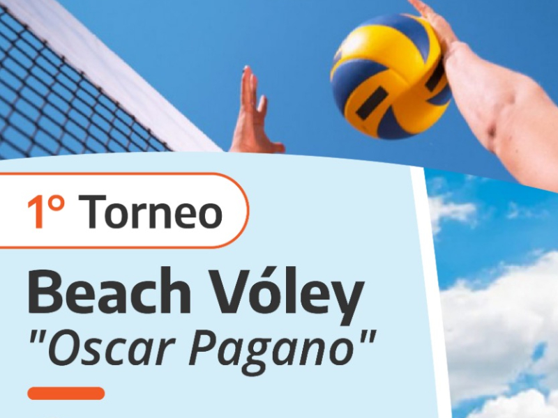 1er Torneo de Beach Vóley "Oscar Pagano"